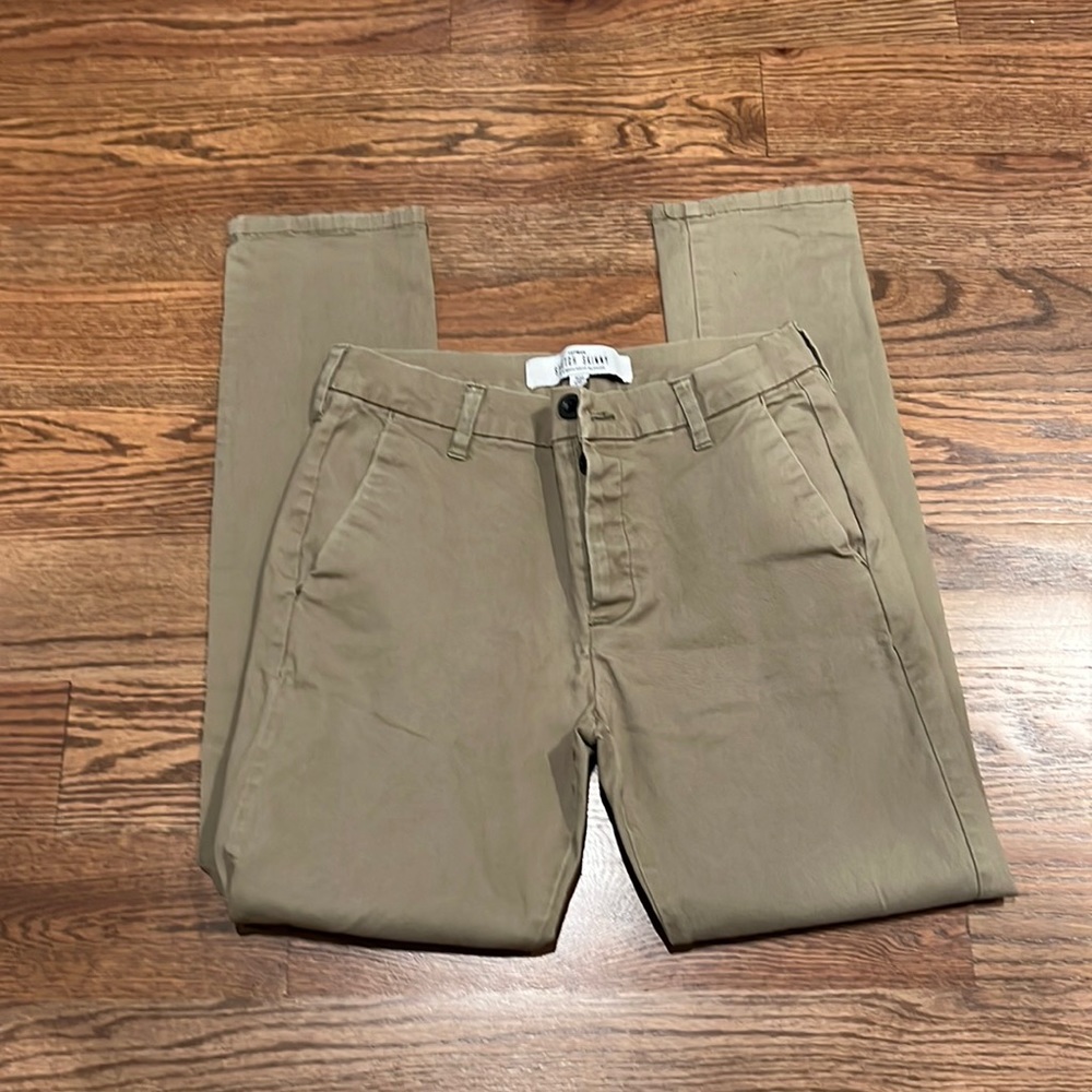 30x30 Topman (Nordstrom) stretch skinny khaki pants